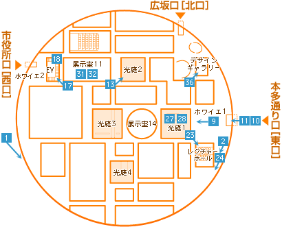 Designfiles 金沢21世紀美術館平面図 旭硝子のglass Plaza Pro