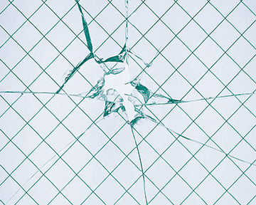 ガラス粉砕イメージ