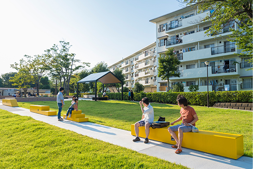 【写真】左近山のみんなのにわ