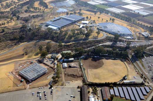 【写真】再春館製薬所体育館「サクラリーナ」 熊本県上益城郡益城町　2017年