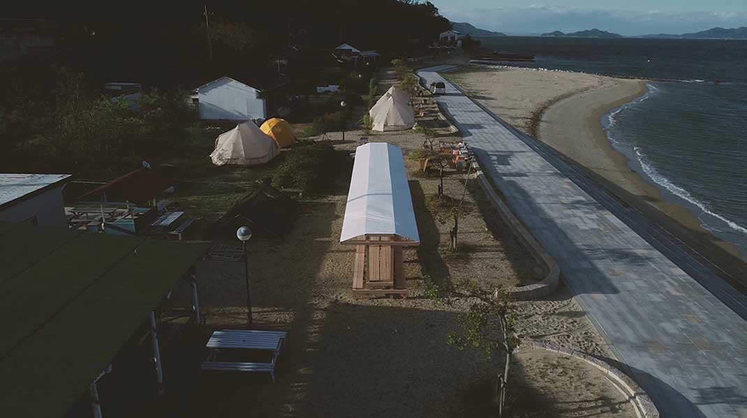 【写真】MEGIJIMA FOOD CAMP（女木島フードキャンプ）2019年