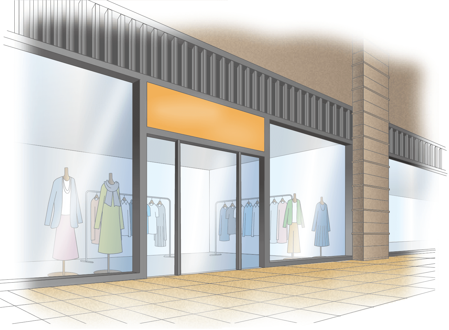 使用イメージ:店舗外観